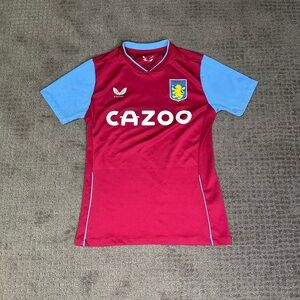 Castore Aston Villa Soccer Jersey Men's Size M